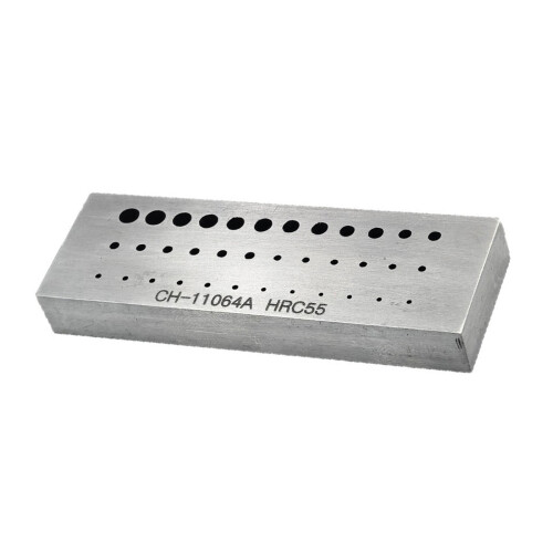 Multi Functional 36 Hole Steel Stamping Block Craft Punching