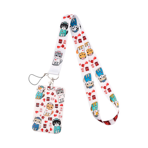 Multifunctionele medische benodigdheden Lanyard-kaarthouder-14