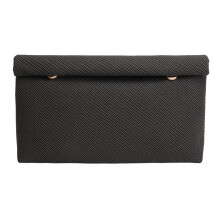 Stylish PU Envelope Handbag For Work And Daily Fashion-Black