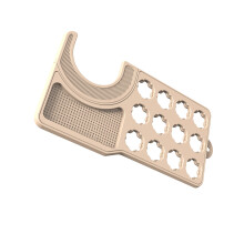 Coffee Machine Mat Coffee Pods Organizers Coffee Pods-khaki