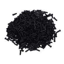 Nylon-Badminton-Ösen 2.6x7.5mm, 0.8mm Schwarz