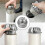 Stainless Steel Floor Drain with Filter for Balcony, Anti-Clog Gutter Accessory 5