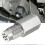 Universal O2 Sensor Spacers Engine Light CEL Eliminator with Mini Catalytic Converter for x 1.5 Thr hwy 4