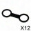 12X Black Snorkeling Mask Keeper 2