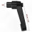 Adjustable Handle Clamp with Push Button Ratchet and Female Threaded, 3 Pieces 3