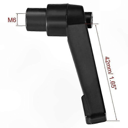 Adjustable Handle Clamp with Push Button Ratchet and Female Threaded, 3 Pieces 2