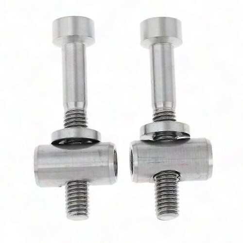 Titanium bolts for bicycle saddle and seat post clamp 1