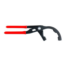 Clé de retrait de filtre à huile, pince réglable-Rouge 8 pouces
