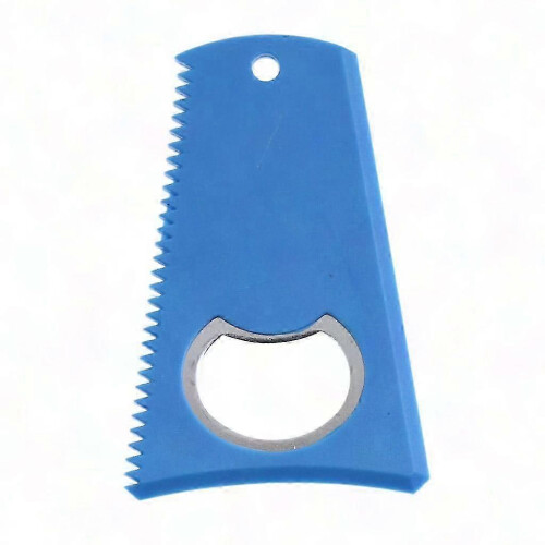 Surfboard Wax Comb and Scraper with Bottle Opener 1
