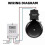 Digital Timer Switch Microcomputer Auto Bell Ring Controller Programmable 220V Edition d 2
