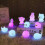 Cute 7-color silicone bunny night light for room decor 5