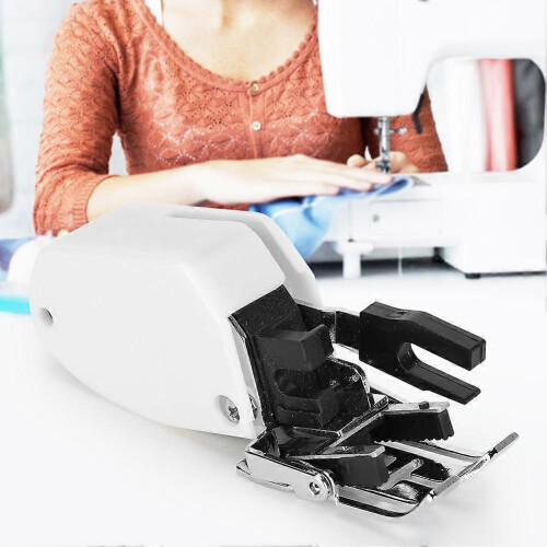 Incisive Cutting Multi-Layer Sewing Attachment for Secure Thread Locking, Even Feed Walking Foot for Precise Trimming on Material Lines, Compatible 2