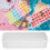 Flexible Durable Ice Maker, Covered Ice Storage Container, Multipurpose Ice Cube Molds, Stackable Ice Cube Trays for Home Entertainment, Bpa-Free 5