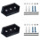 3-Pack Skateboard Hangers for Wall Mounting, Deck Storage and Display Solution 3