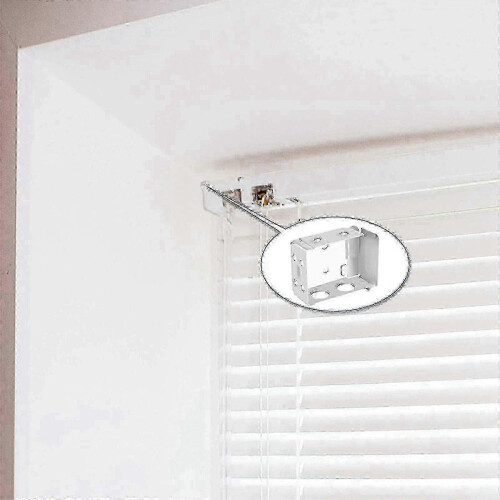 6Pcs Window Blinds Bracket End Cover & Mounting Holder Box Hardware Kit hwy 1