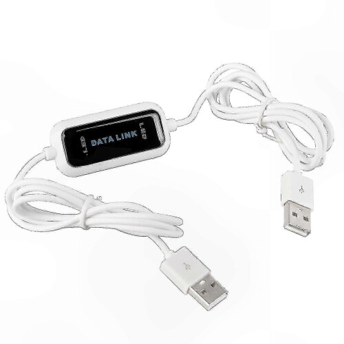 USB Cable for PC to PC File Transfer and Data Sync - Easy Two Computer Connection for Copying Files 1