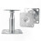 Heavy Duty Galvanized Post Brackets, Adjustable 100-150mm for Roof Support in Construction Projects 4