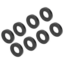 8 pezzi di guarnizioni per albero di tipo O, TC35x65x12mm, kit nero