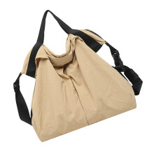Oversized crossbodytas Ruime schoudertas aan de binnenkant-Khaki