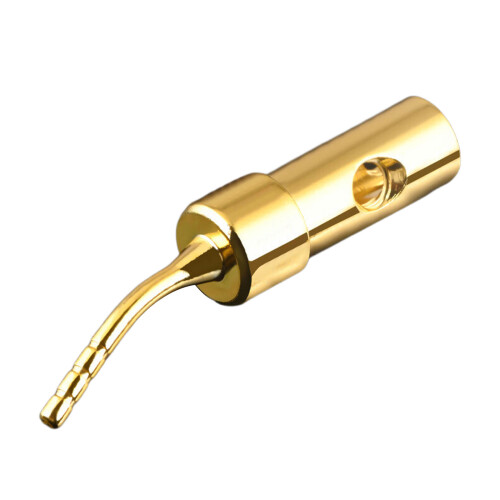 Metalen bananenstekkers Luidsprekerkabelconnectoren