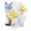 Reflective Adjustable Soft Padded Pet Harnesses Large-Yellow S 1