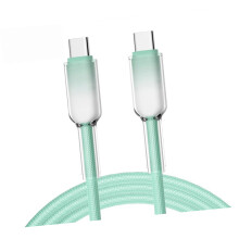 Geavanceerde 120W Super Charging-datakabel met unieke-TCTC groen