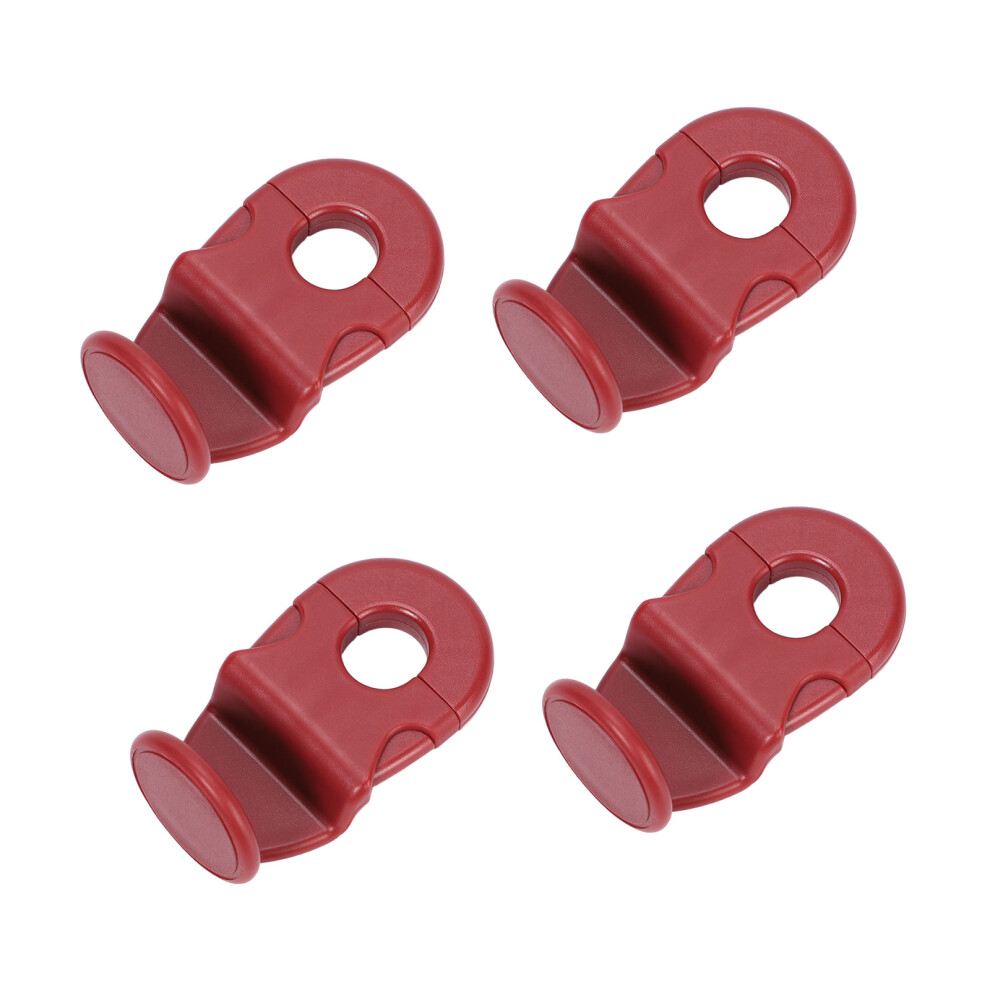 Convenient Vehicle Organiser Hook Sear Back Hanger Mounts- Red 7627001533028