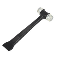 Multifunktionales Gummihammer-Werkzeug mit-Schwarz 2 in 1