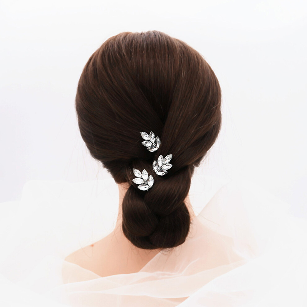 Dachuang Beauty Sparkling Rhinestone Hairpin For Women - U Shaped