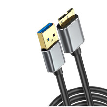 USB 3.0 MicroB-datakabel met versterkte connector voor-50 cm