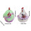 Handcrafted Alloy Chicken Shaped Keepsake Box Ideal For-G 4