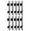 Multifunction Stair Stringer Mounting Brackets Pack of 10 Ideal 1