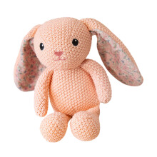 Rustgevende knuffels Konijnpop Stressspeelgoed Decors-roze