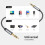 Heavy Duty 1 Meter Auditory Extension Cable For Electric-2m 3