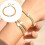 Classical Snake Bone Bracelet Elegant Zircon-JDB0112229 2 3