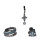 Blue Crosses Ear Hoops With Dragon Claw Studs Baroque Style-B 2