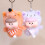 Adorable Plush Doll Keyring With Chubby Cheeks Purse Charm-D 6