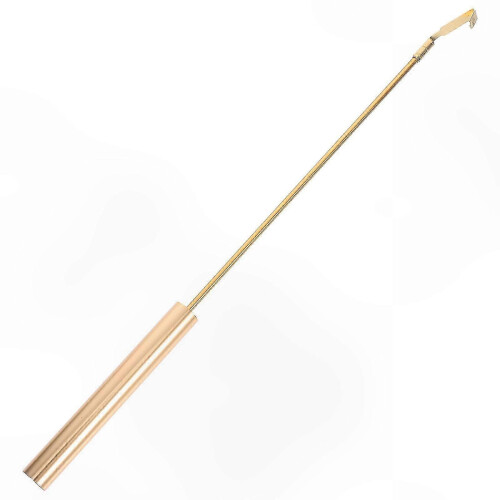 Golden Pendulum Clock Movement Replacement Kit - Timekeeping Component for Clock Repair, 27.80x1.10x1.10cm 1