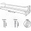 4-Pack Chrome Wall Mounted Spice Racks for Kitchen Cabinets and Walls - Space-Saving Herb and Condiment Storage Solution 2