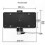 Retractable License Plate Remote Control in Stainless Steel 4