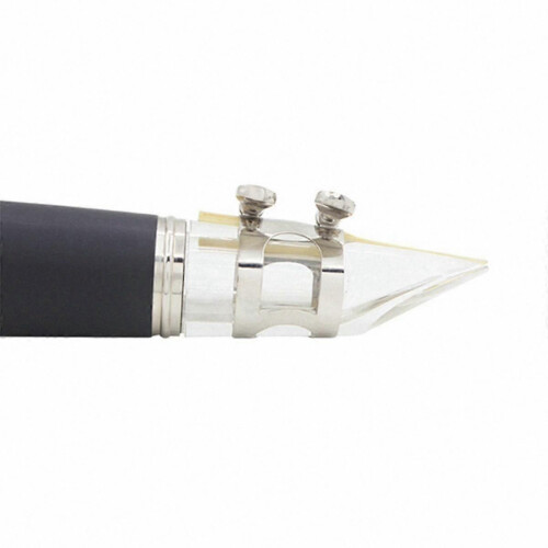 Transparent ABS Clarinet Mouthpiece for Wind Instruments Accessories B Key 1