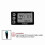LCD Display Meter for Electric Bikes 24V-48V Waterproof Control Panel with Plug Compatible with Various Ebike Models 4