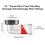 Sink Drain Backflow Preventer Fast Connection-Double overflow 5