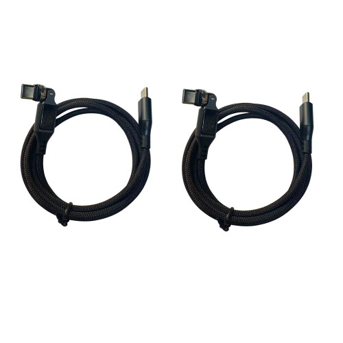 Quick 240W USB C Cable Having 360 Degree Flexible Connection-1m 1