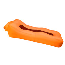 Comfortable Air Mattress with Ergonomic Plan Permanent-Orange