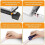 10 Hole Punch Binding Machine for Planners White 4
