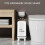 Bathroom Trash Can with Lid, Vacuum Adsorption Small Garbage Can 5