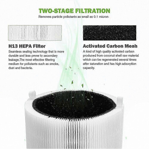 Activated Carbon Replacement Filter for 411/411+ and 3210 Air Purifiers 2