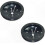 2-Pack Sink Splash Guard Waste Disposal Accessories for Black Waste Systems 2