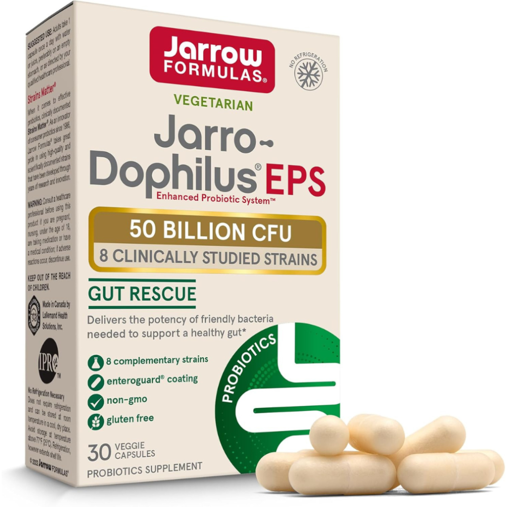 Jarrow Formulas Jarro-Dophilus Eps - 50 Billion Cfu Â 30 Veggie Capsules